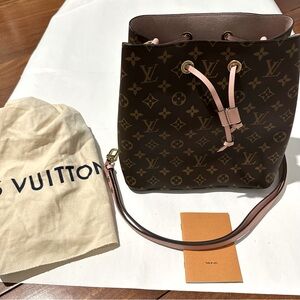 Authentic Louis Vuitton Neonoé Pink Poudre